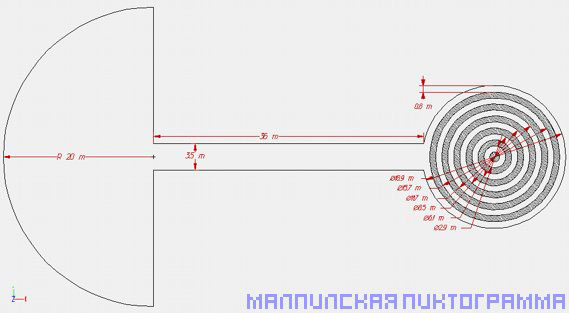 Малпилская пиктограмма. Малпилская пиктограмма.
