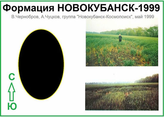 Рисунок на свекольном поле имел четкие границы (25х17 м), но из-за проливных дождей сильно пострадал к моменту нашего приезда.